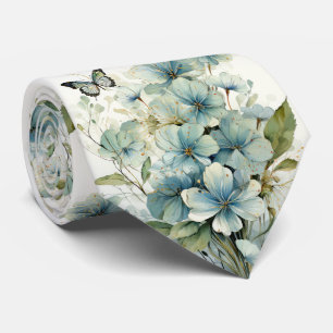 Corbata Mariposa azul