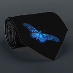 Corbata Mariposa azul negra<br><div class="desc">Mariposa azul negra</div>