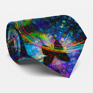 Corbata Mariposa del arco iris