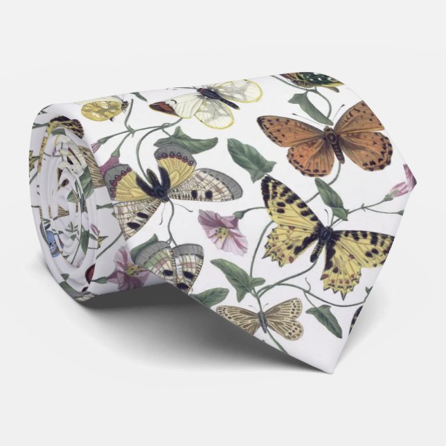 Corbata Mariposa y polilla de época (Enrollado)