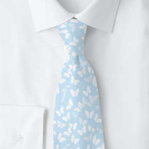 Corbata Mariposas Azules Bebé
