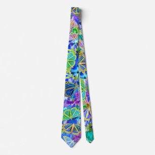 Corbata Mariposas Topic Blue Monarch