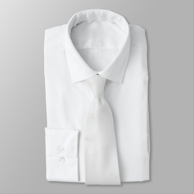 Corbata Mármol blanco  (Atado)