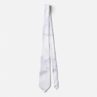 Corbata Mármol Blanco Moderno