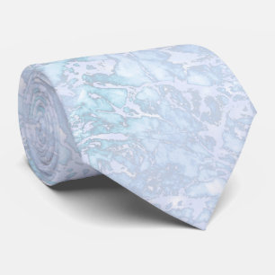 Corbata mármol de colores de invierno