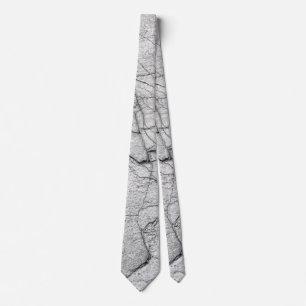 Corbata Mármol gris de hormigón doblado