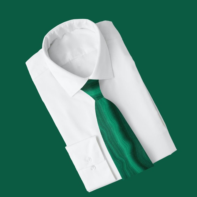Corbata Marmol verde de Agate elegante cordón de cuello (Subido por el creador)