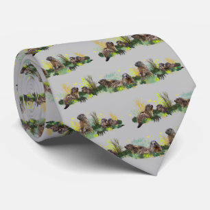 Corbata Marmot Meadow (Gris)