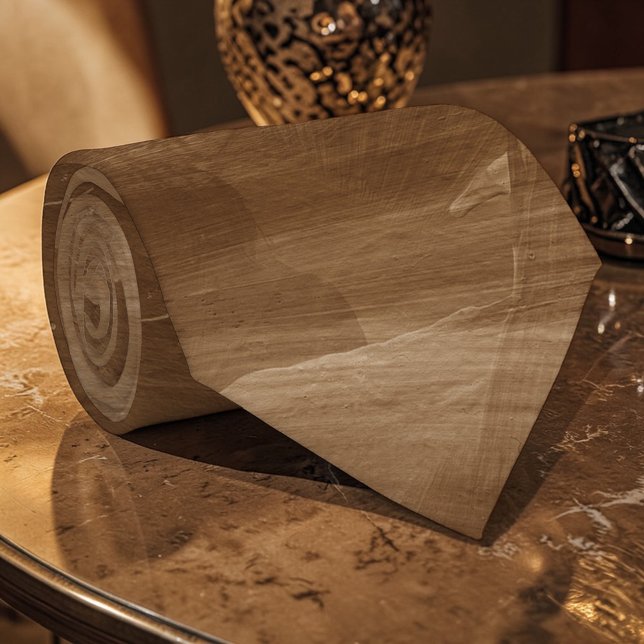 Corbata marrón de acuarela personalizada (Subido por el creador)