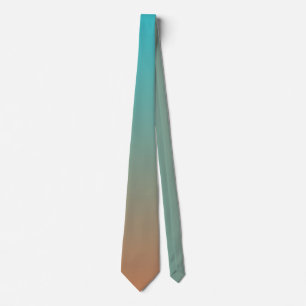 Corbata Marrón y azul oscuro