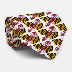 Corbata Maryland Flag Tie
