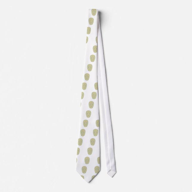 Corbata Máscara de Luchador Lucha Libre (Anverso)