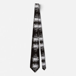 Corbata Máscara mística con espirales de tiempo