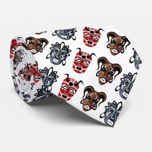 Corbata Máscara tribal