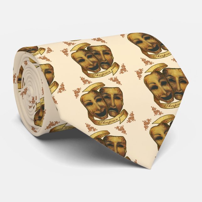 Corbata Máscaras de actor (Enrollado)