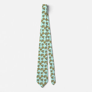 Corbata Mascarillas taíneas atan aqua