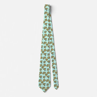 Corbata Mascarillas taíneas atan aqua