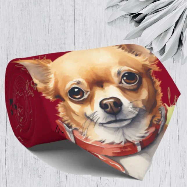 Corbata Mascota de Chihuahua: zapato de cuello de perro (Subido por el creador)