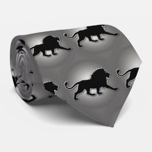 Corbata Mascota del equipo de leones