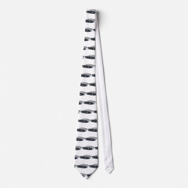 Corbata Maserati gris (Anverso)