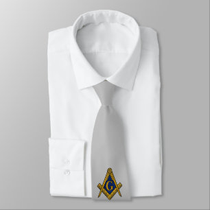 Corbata MASONS PERSONALIZADO TIE (plata)