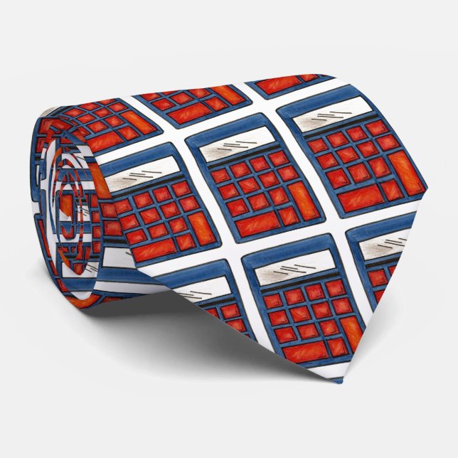Corbata Matemática Nerd Matemática Calcular Tie (Enrollado)