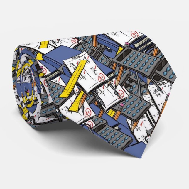 Corbata matemáticas, (Enrollado)