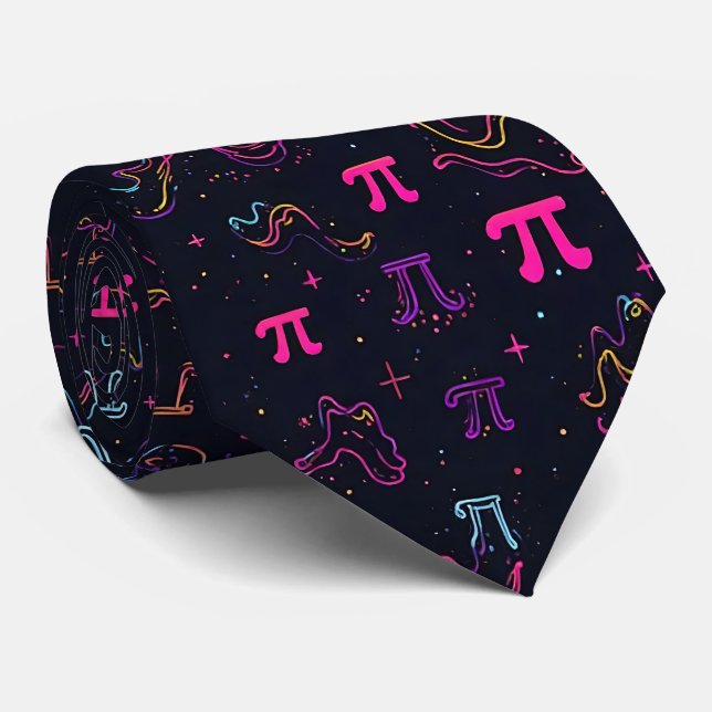 Corbata Math Lover Pi Day (Enrollado)