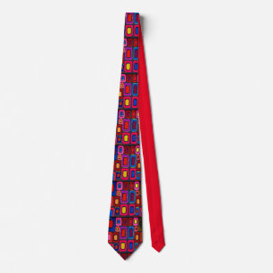 Corbata Matisse Style, Rectangles Design