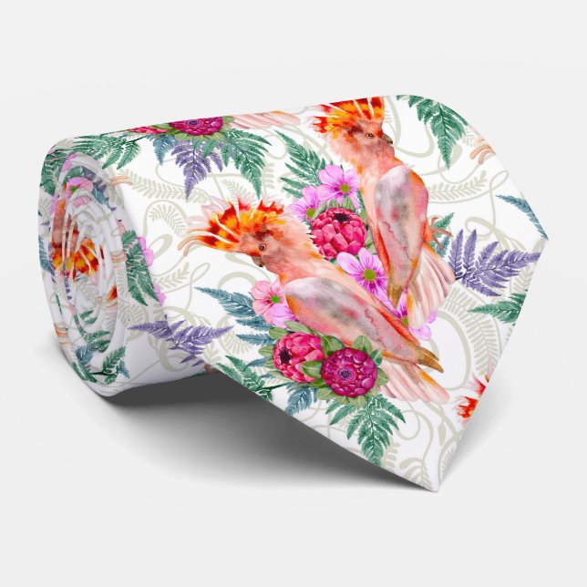 Corbata Mayor australiano Mitchell Cockatoo (Enrollado)