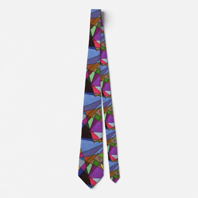 Corbata "Mayormente Agudas" Resumen de diseño (Anverso)