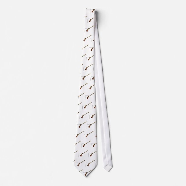 Corbata Mazo y bolas de croquet (Anverso)