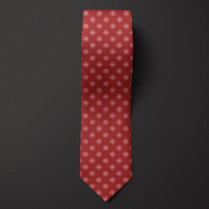 Corbata Mecánico de bujías rojas de garnett