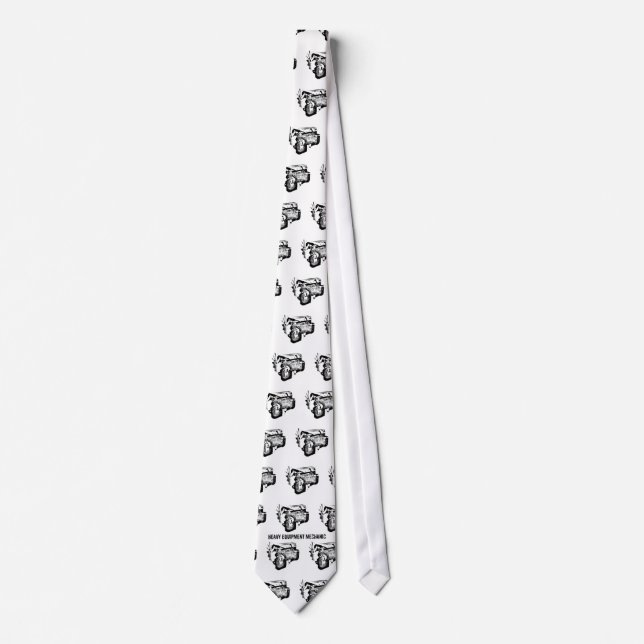 Corbata Mecánico de equipos pesados (Anverso)