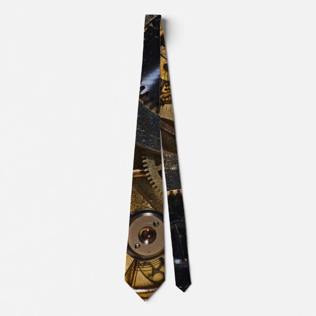 Corbata Mecanismo de reloj steampunk (Anverso)