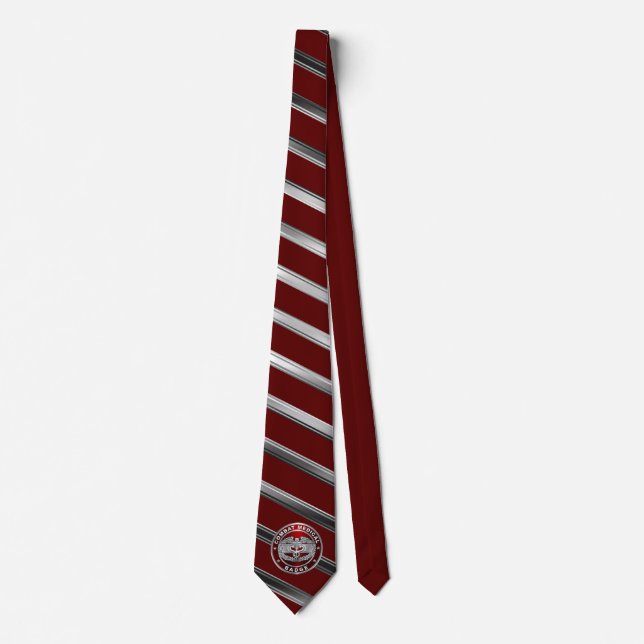 Corbata Medalla de Médico de Combate  (Anverso)