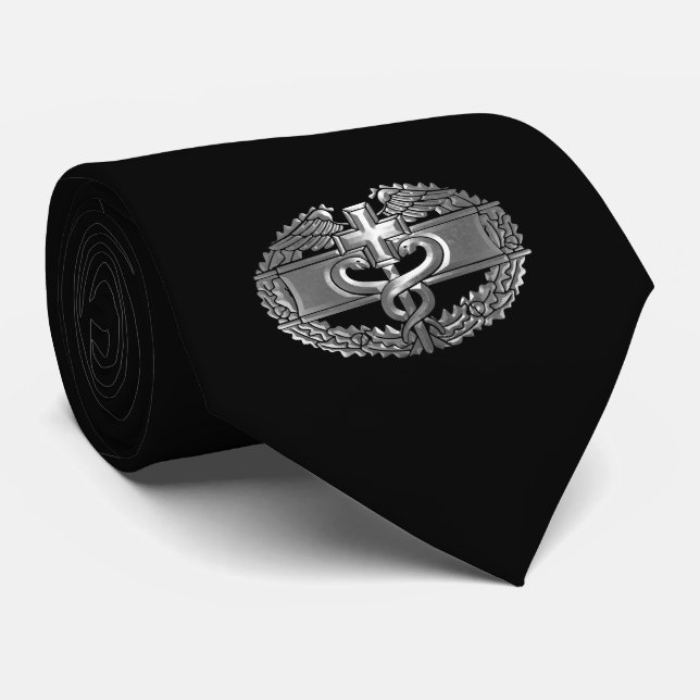 Corbata Medalla de Médico de Combate (Enrollado)