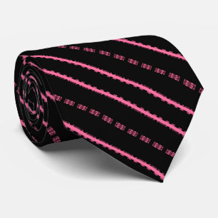Corbata Medianoche Rosa