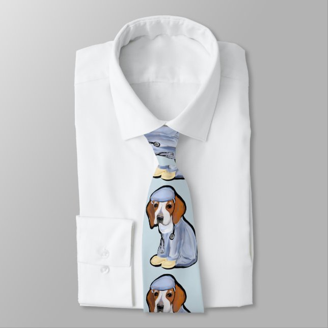 Corbata Médica Beagle (Atado)