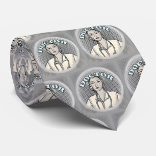 Corbata Médica Retro Femenina