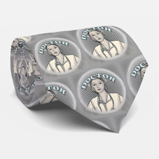 Corbata Médica Retro Femenina