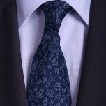 Corbata Médicas azules, profesionales de la salud Doodle<br><div class="desc">Tanto por capricho como por conservador,  este patrón de doodles relacionados con la atención de la salud es un regalo ideal para médicas,  médicos,  asistentes médicos,  enfermeros,  EMTs o estudiantes de medicina. Aumente la generosidad incluyendo medias a juego.</div>