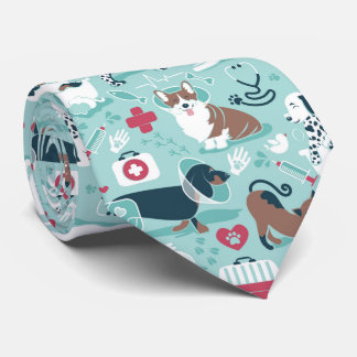 Corbata Medicina veterinaria, perros y gatos amigos