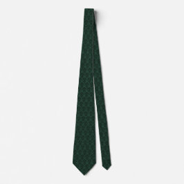 Corbata medieval de dragones azul verdoso