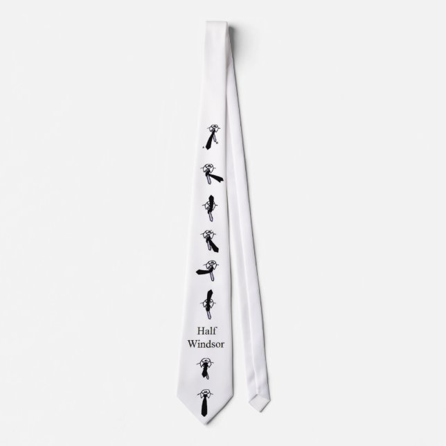 Corbata Medio Windsor (Anverso)