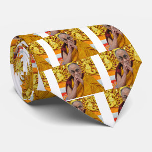 Corbata Meditación budista del Buddhism de Dalai Lama Buda