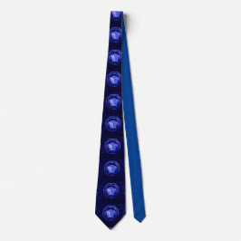 Corbata Medusa Azul Hielo 