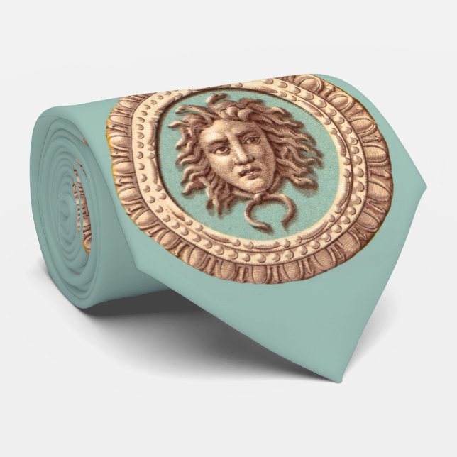 Corbata Medusa print  (Enrollado)