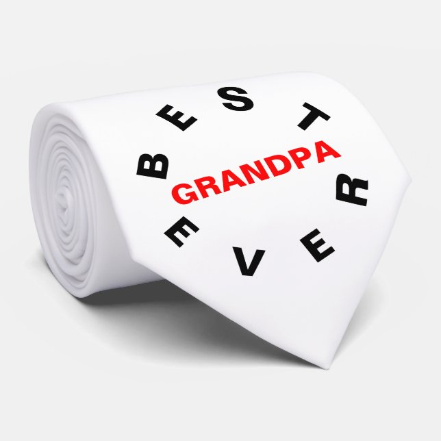 Corbata Mejor abuelo jamás (Enrollado)
