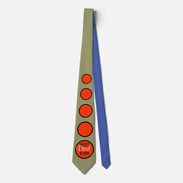 Corbata Mejor Papá Nunca (Anverso)